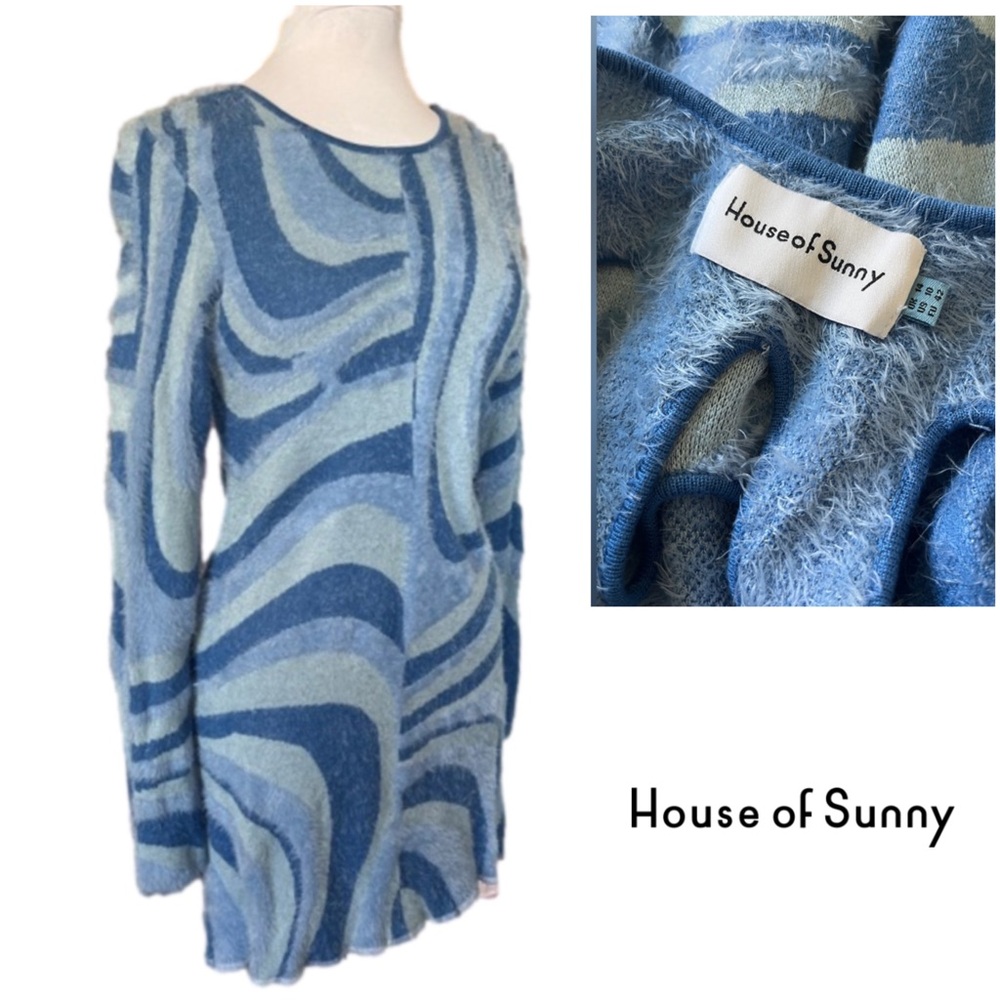 House of Sunny 🌞 custom the blue moon dress in sea blue